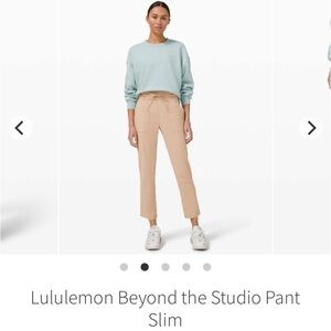 Lululemon “beyond the studio” pant